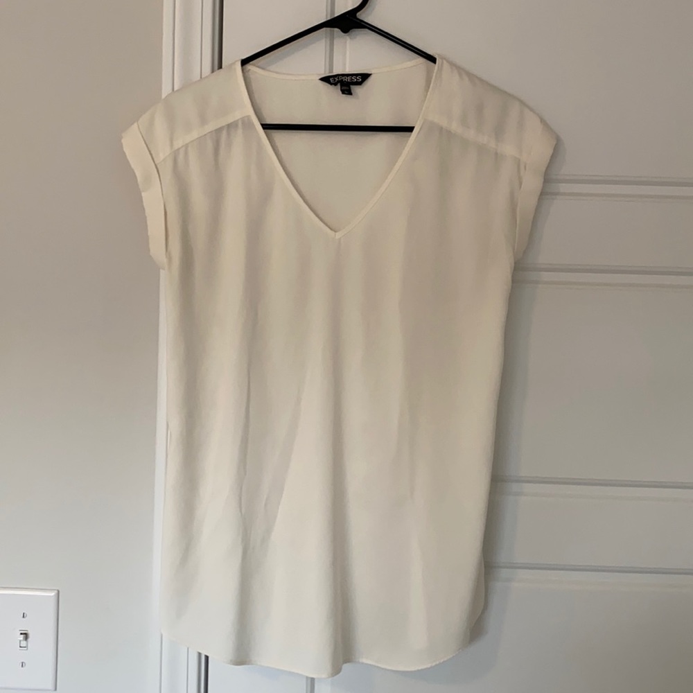 Express White Blouse